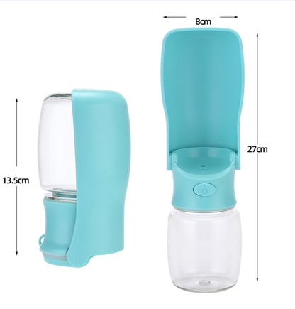 Portable Foldable Dog Water Bottle and Dispenser for Pets
